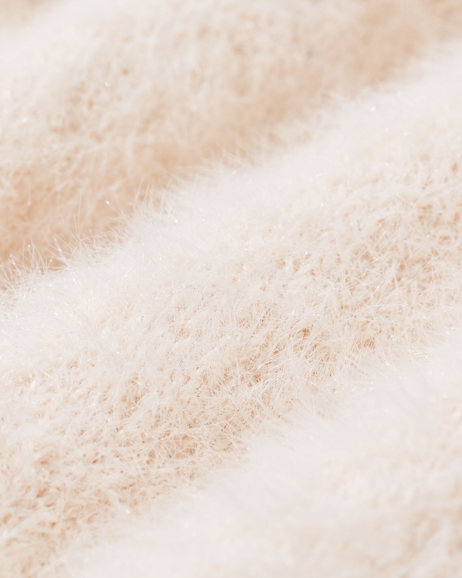 gilet enfant fluffy écru écru - 30827605ECRU - HEMA