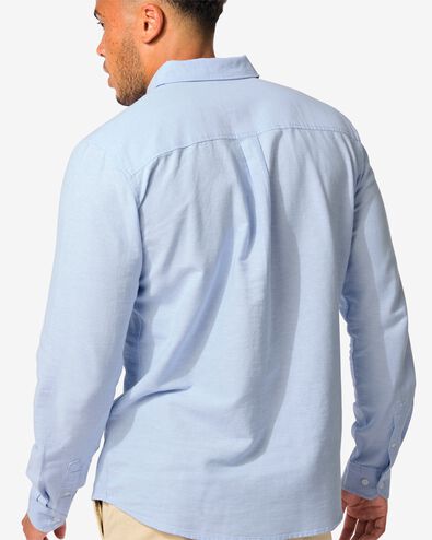 Herren-Oberhemd blau blau - 2103240BLUE - HEMA