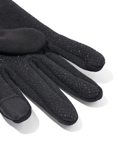 gants softshell sp&eacute;cial &eacute;cran tactile pour enfants noir noir - 16780050BLACK - HEMA
