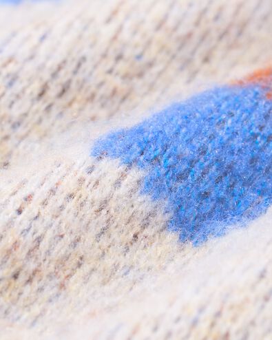 Takkie kindertrui jacquard ecru - 30705401ECRU - HEMA