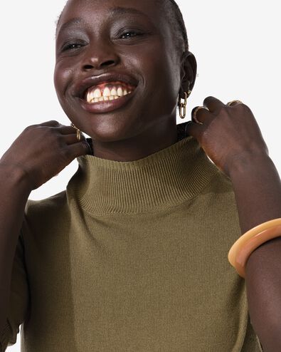Damenpullover Lily, Feinstrick olivgr&uuml;n olivgr&uuml;n - 36302880OLIVE - HEMA