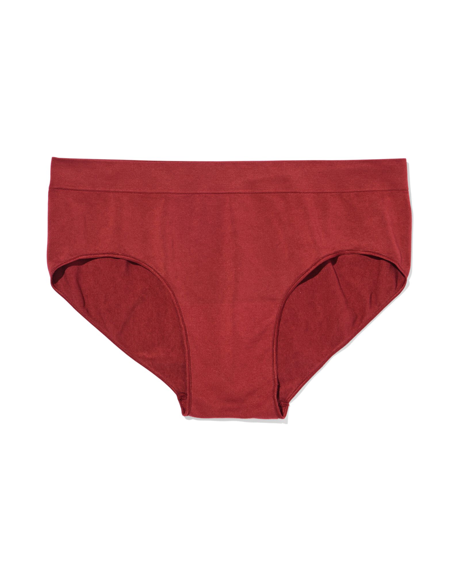 Damen-Hipster nahtlos aus Mikrofaser dunkelrot dunkelrot - 19601544DARKRED - HEMA