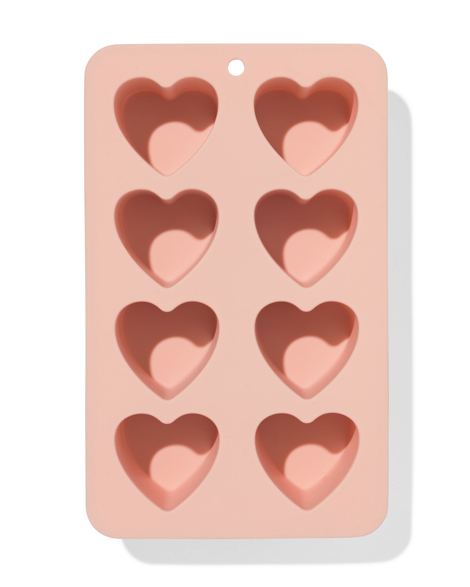 ijsklontenmaker 18x11x4cm hartjes roze - 41800176 - HEMA