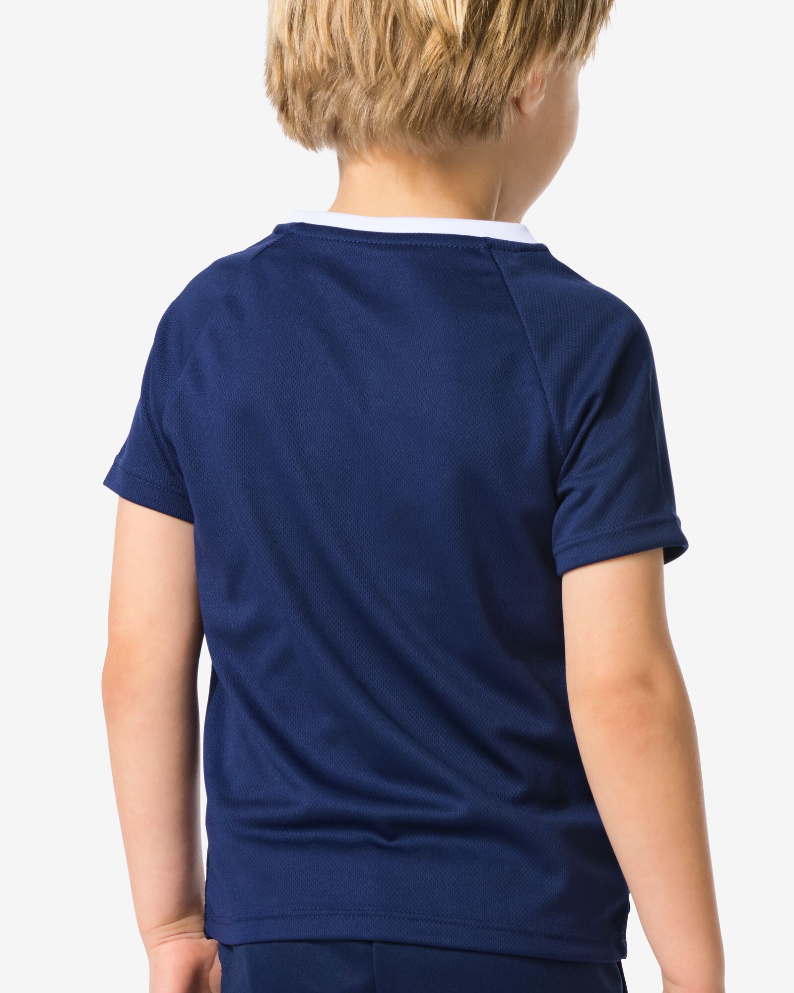 Kinder-Fußballshirt dunkelblau dunkelblau - 30640083DARKBLUE - HEMA