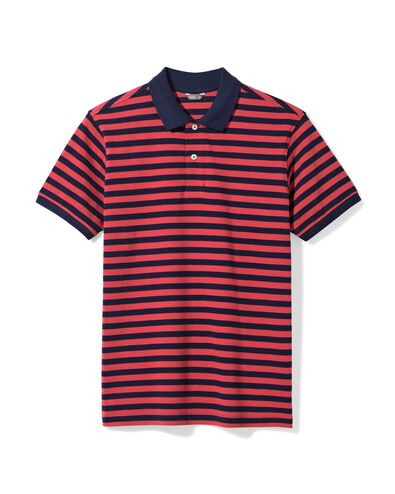 Herren-Poloshirt dunkelblau - 2140380DARKBLUE - HEMA