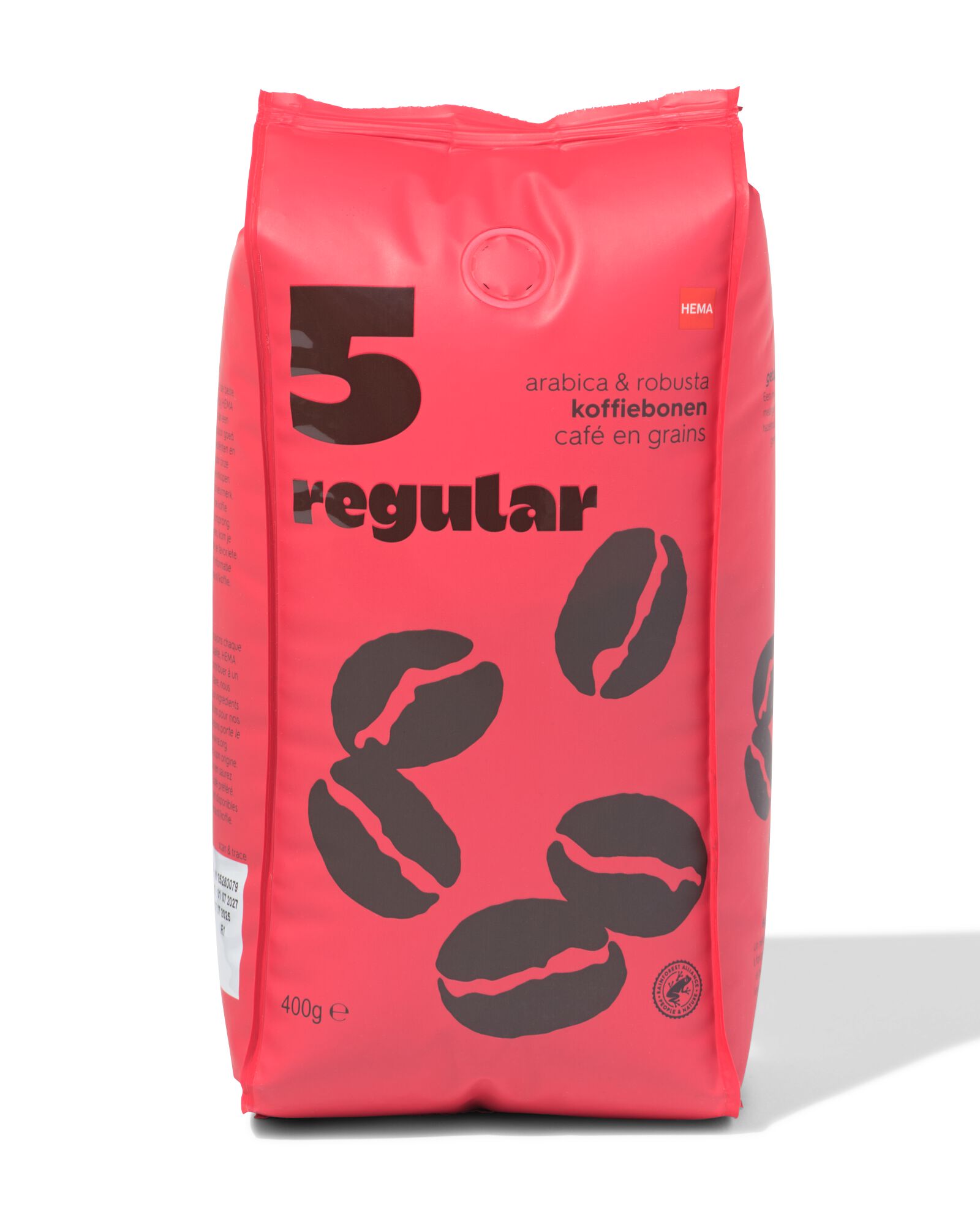 Kaffeebohnen regular 400 g - 17160015 - HEMA