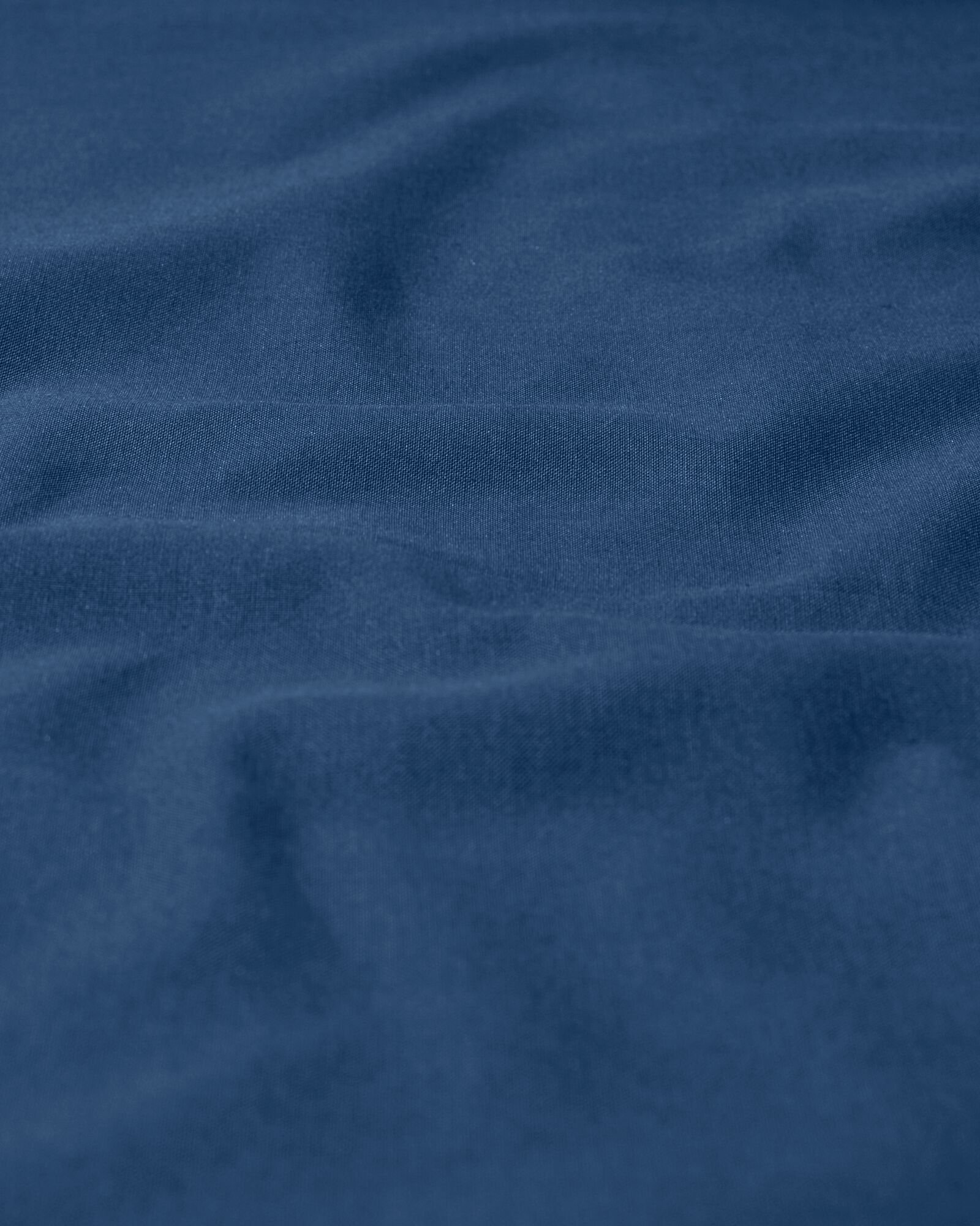 drap-housse coton doux 80x200 bleu - 5190049 - HEMA