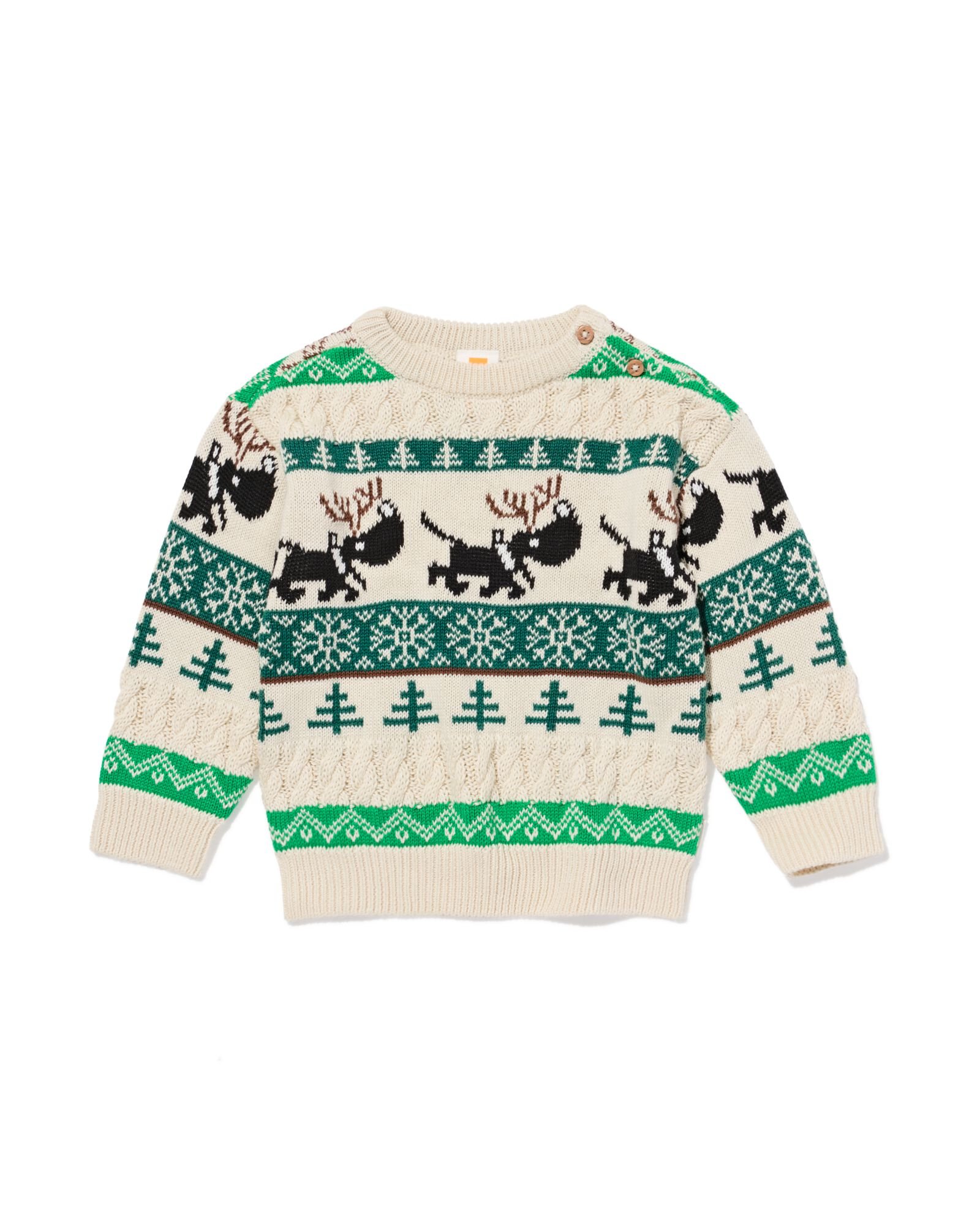 Takkie babytrui groen groen - 33173770GREEN - HEMA