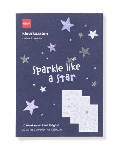 kleurkaarten A7  - 14100290 - HEMA