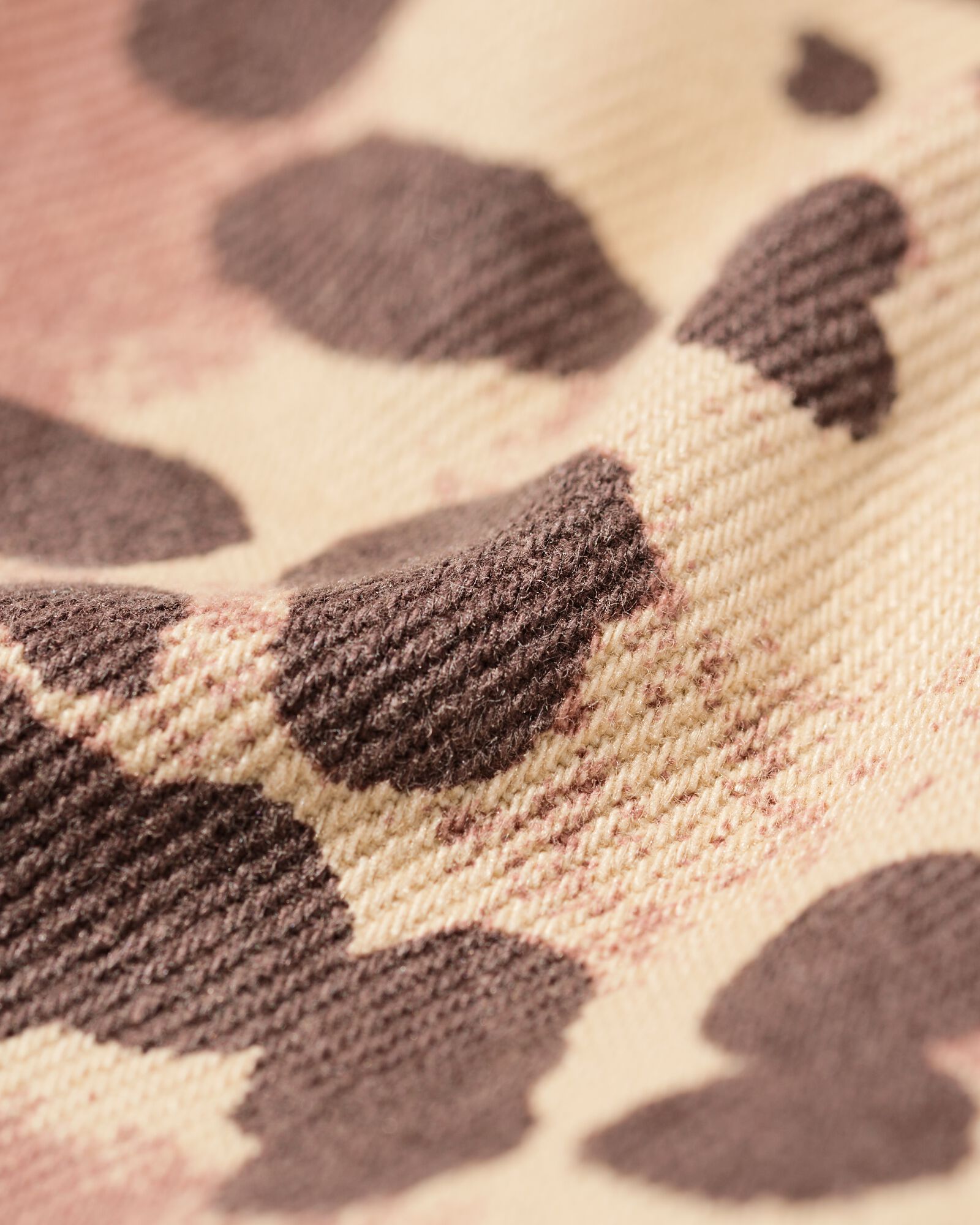 kinderjurk dierenprint lichtbruin lichtbruin - 30839302LIGHTBROWN - HEMA