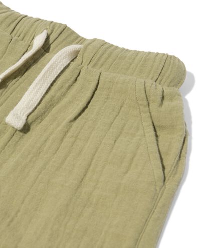 babykledingset comfy fit mousseline groen groen - 33186570GREEN - HEMA