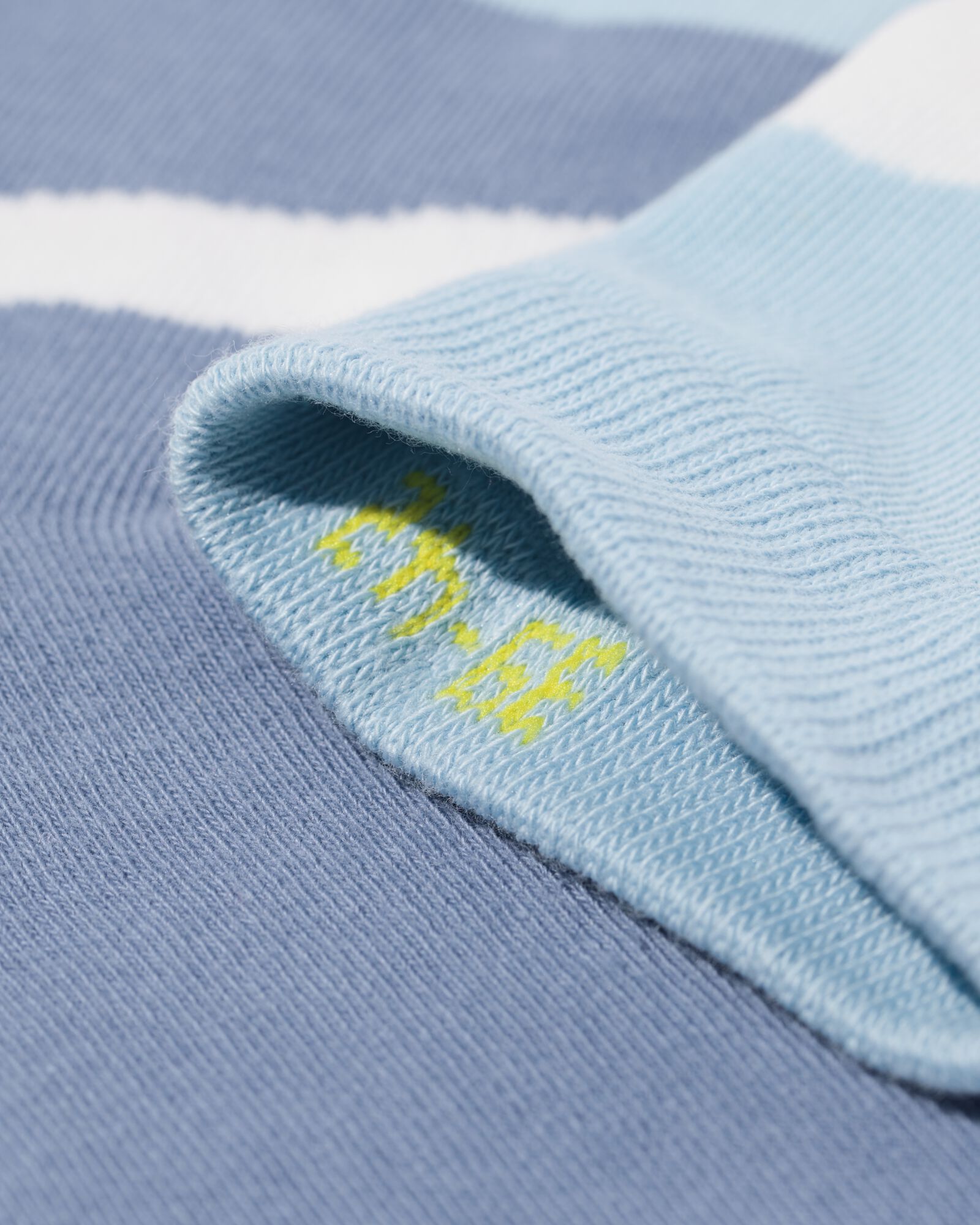 sokken voor volwassenen 'you can do it' middenblauw middenblauw - 4100255MIDBLUE - HEMA