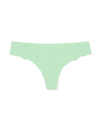 string femme microfibre en dentelle vert clair - 19691002LIGHTGREEN - HEMA