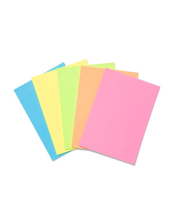 Kopierpapier, DIN A4, neon, 250 Blatt - 14840183 - HEMA