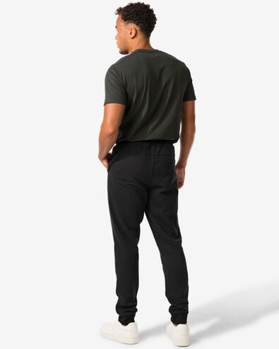 pantalon sweat homme noir noir - 2118740BLACK - HEMA