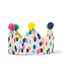 couronne d’anniversaire tissu confetti - 14200465 - HEMA