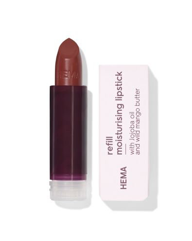 navulling moisturising lipstick 30 mauve on - creamy - 11230430 - HEMA