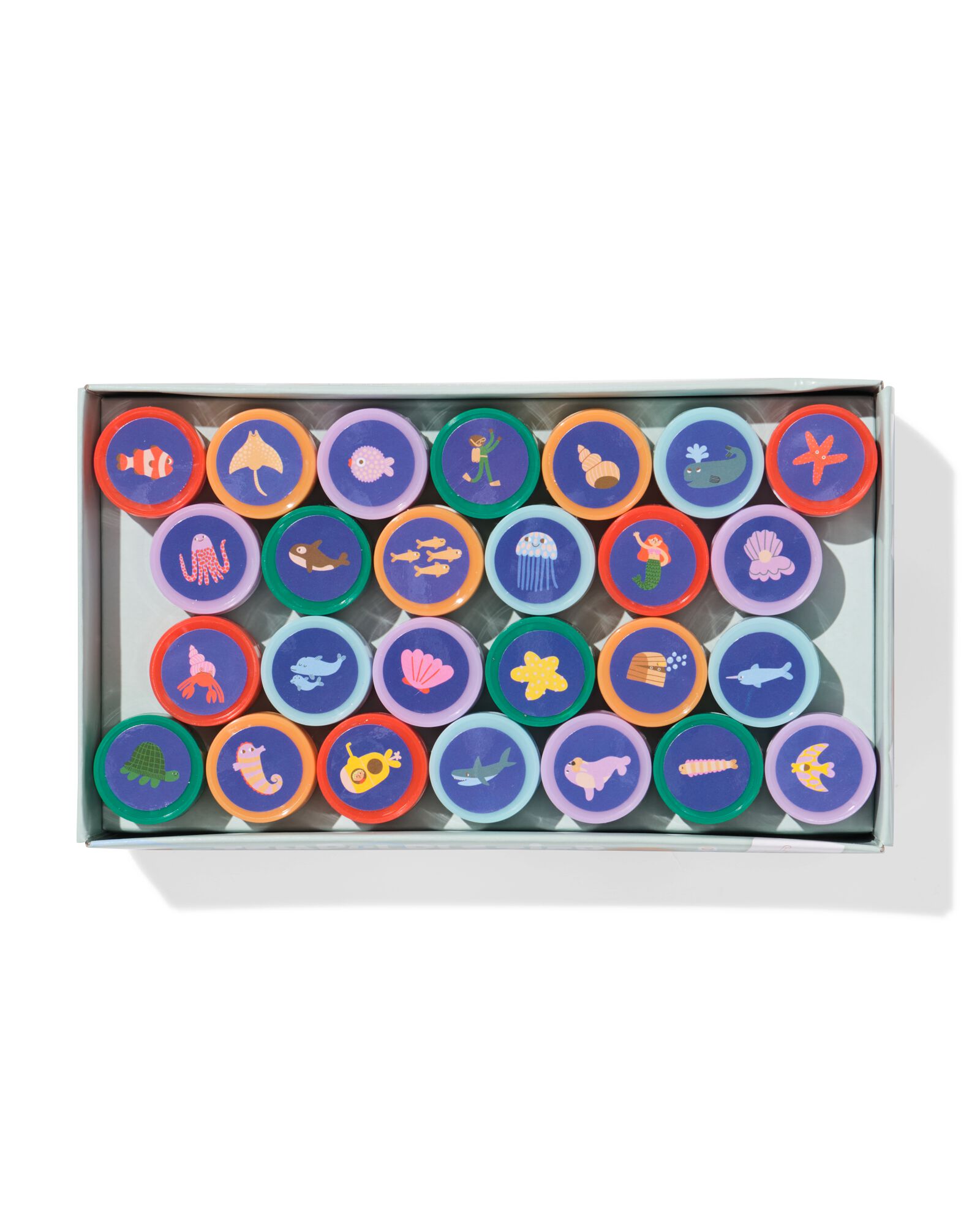 lot de tampons fonds marins 26 pi&egrave;ces - 15900245 - HEMA