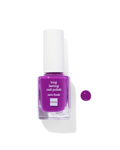 vernis à ongles longue tenue 314 neon popping purple - 11240314 - HEMA