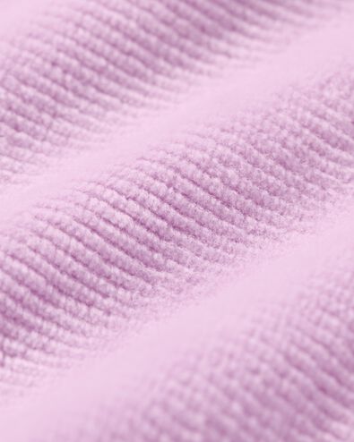 newborn jumpsuit rib velours violet violet - 33439320PURPLE - HEMA