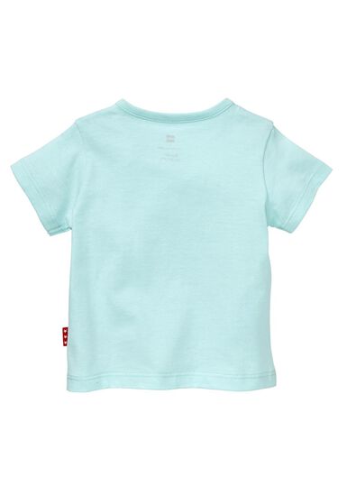 newborn t-shirt lichtblauw lichtblauw - 1000013031 - HEMA