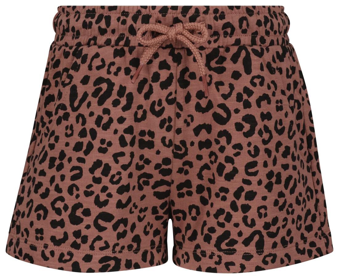 children's sweat shorts animal pink - HEMA