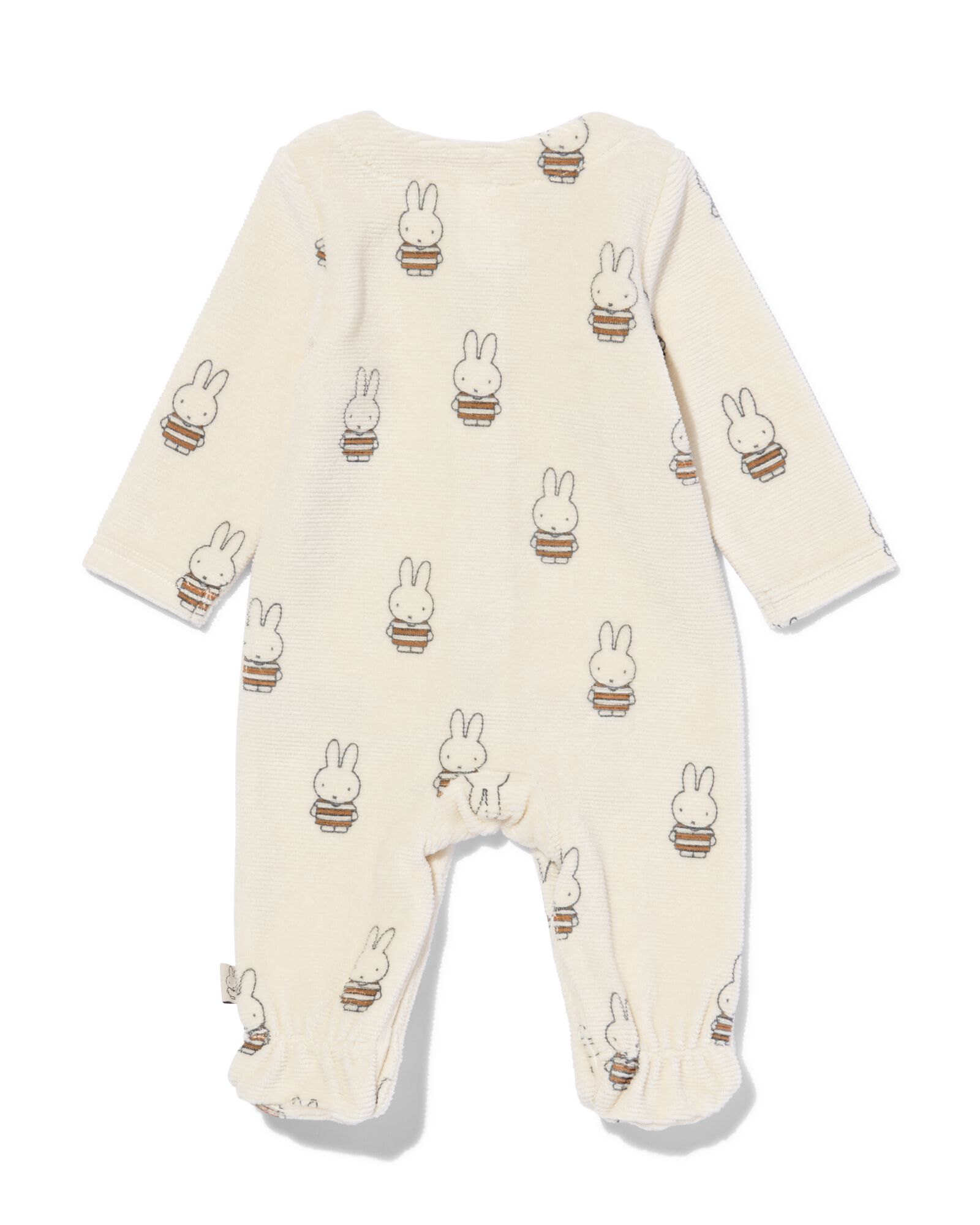 combinaison miffy en velours c&ocirc;tel&eacute; pour nouveau-n&eacute; &eacute;cru - 33402920ECRU - HEMA