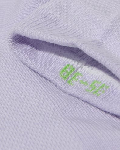 dames enkelsokken mesh - 5 paar beige beige - 4280795BEIGE - HEMA