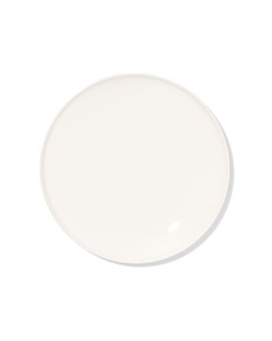 petite assiette ⌀21,5cm KNAP new bone blanche - 9650302 - HEMA