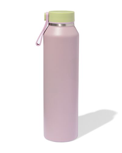 gourde isotherme 500 ml acier inoxydable rose fonc&eacute; - 80650248 - HEMA