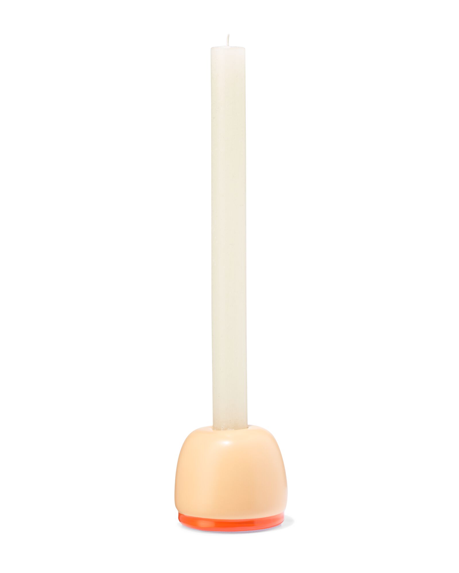 bougeoir S c&eacute;ramique orange - 13324231 - HEMA