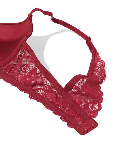 soutien-gorge push-up avec armatures rouge fonc&eacute; - 21801156DARKRED - HEMA