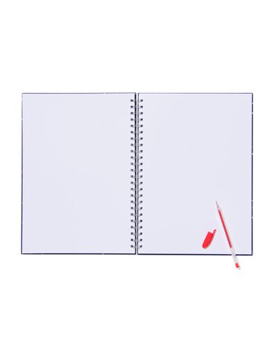 hobbyboek A4 blanco papier sterren  - 14100375 - HEMA