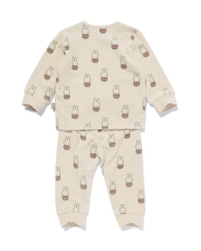 pyjama Miffy velours blanc cass&eacute; blanc cass&eacute; - 1000032398 - HEMA