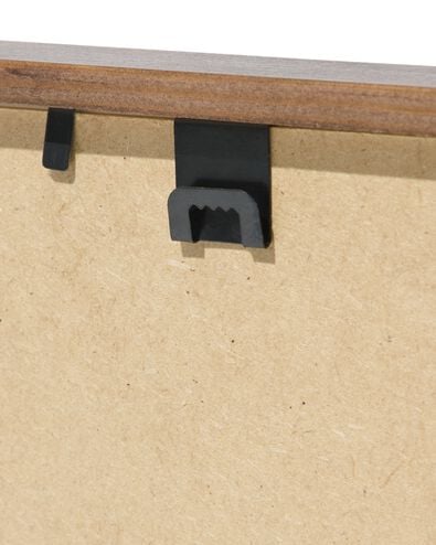 fotokader 15x20cm notenkleur massief hout 15 x 20 hout - 13622041 - HEMA