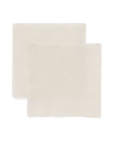 borduurstof linnen - 2 stuks - 60760070 - HEMA