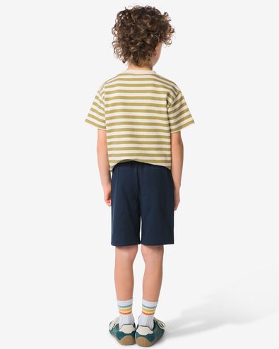 kindershort  donkerblauw donkerblauw - 30710507DARKBLUE - HEMA