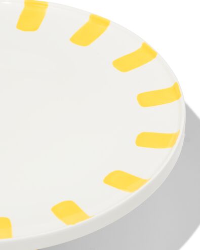 présentoir à gâteau Ø28x10 - new bone jaune - vaisselle dépareillée - 9650042 - HEMA
