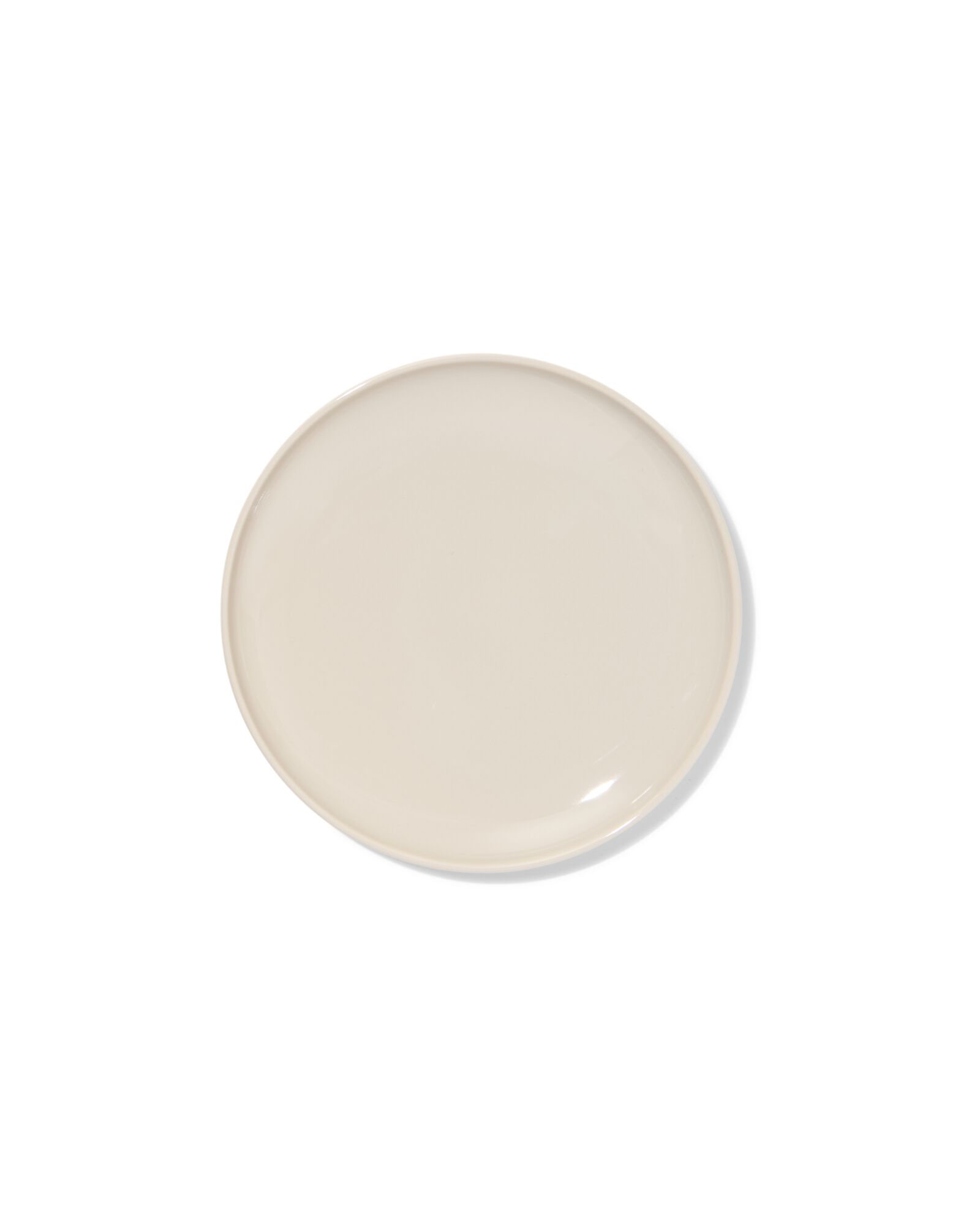 petite assiette &agrave; dessert ⌀16,5cm Knap new bone china grise - 9650311 - HEMA