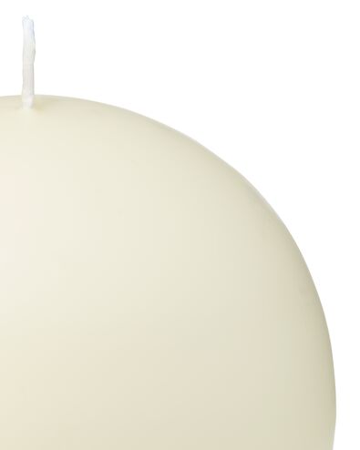 bougie boule &Oslash;14,5cm ivoire - 13506139 - HEMA