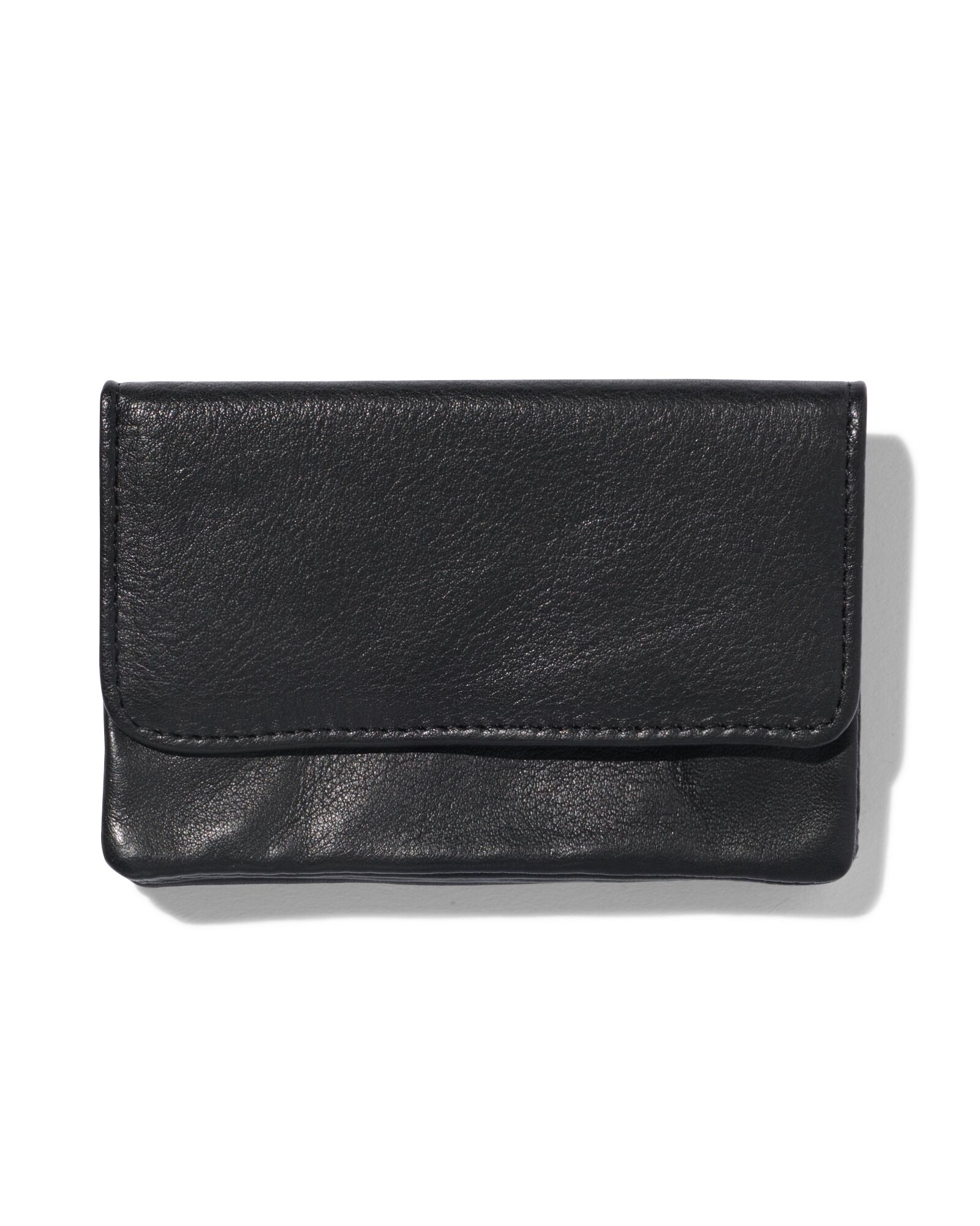 Portemonnaie aus Leder, Schwarz - 18150050 - HEMA