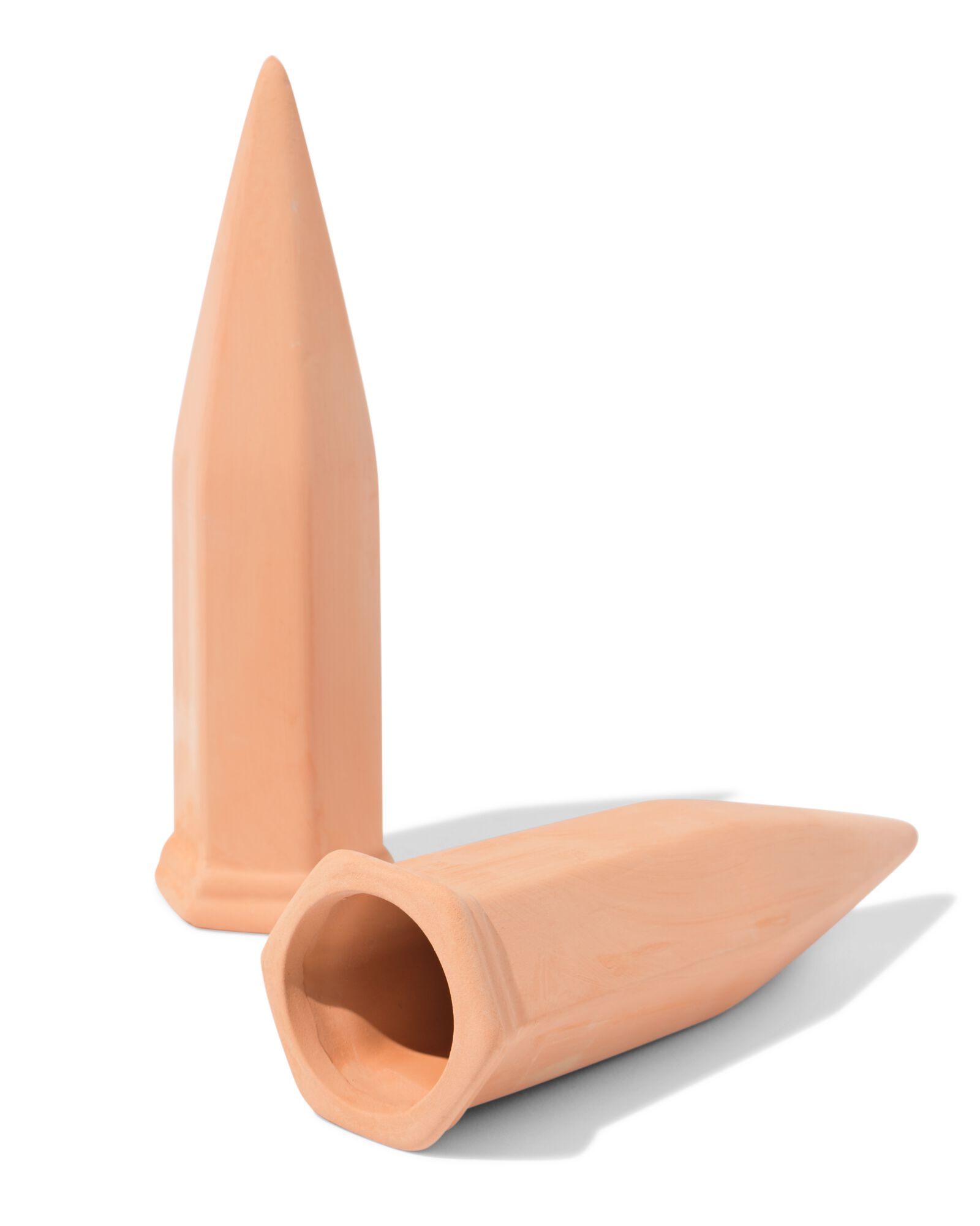 waterdruppelaar terra cotta 18cm 2 stuks - 41830339 - HEMA