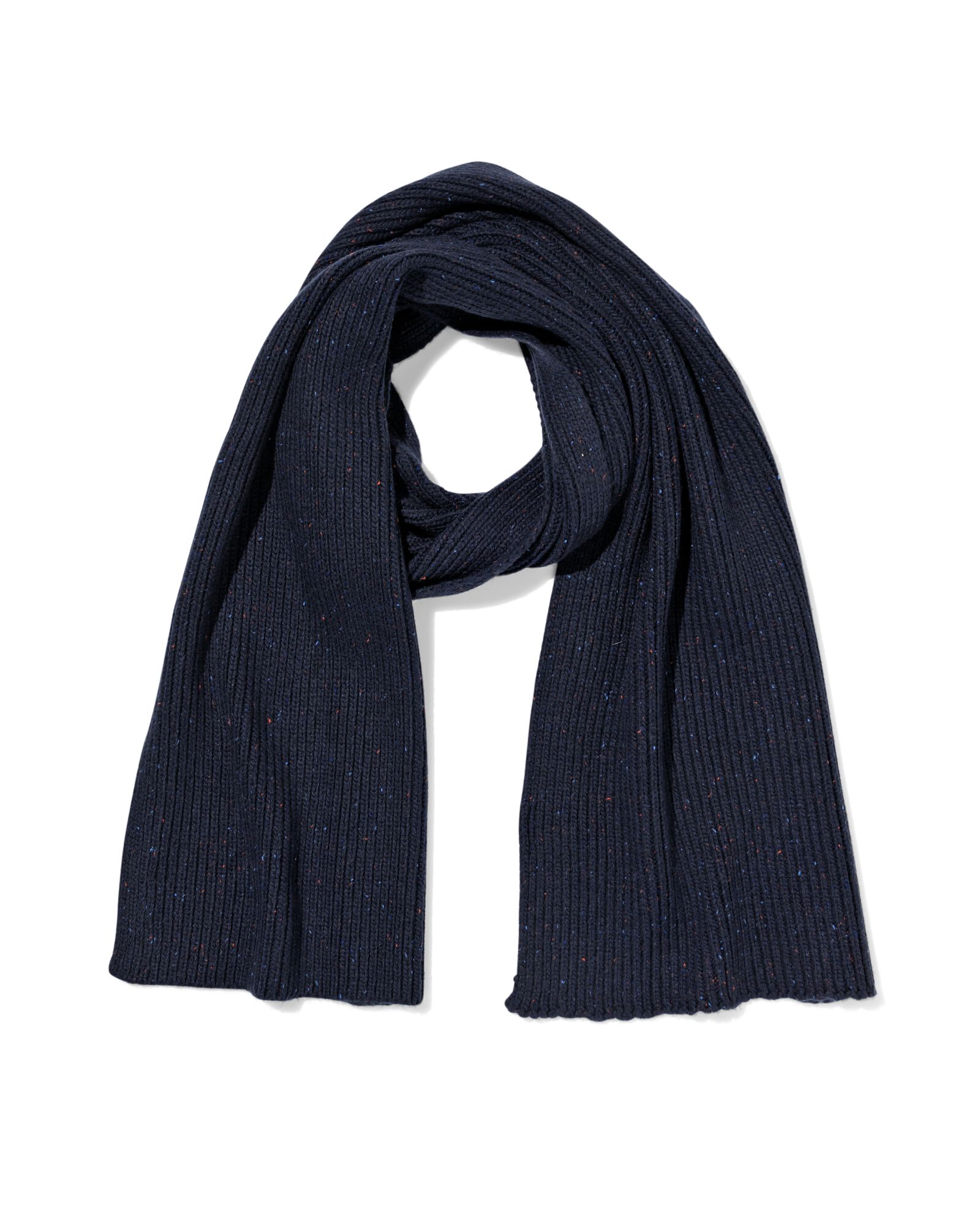 herensjaal donkerblauw - 16500029 - HEMA