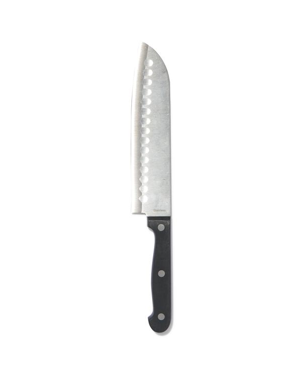 couteau santoku en inox - 80880017 - HEMA
