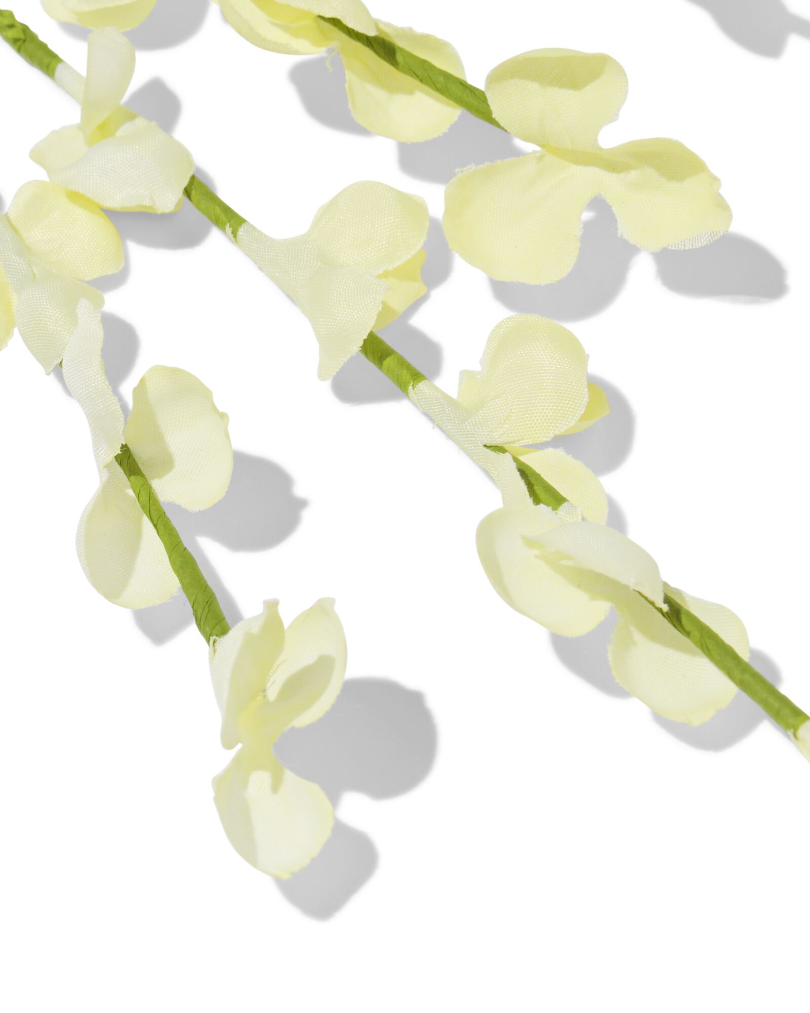 kunstbloem 55cm plastic kleine bloemetjes wit - 41300115 - HEMA