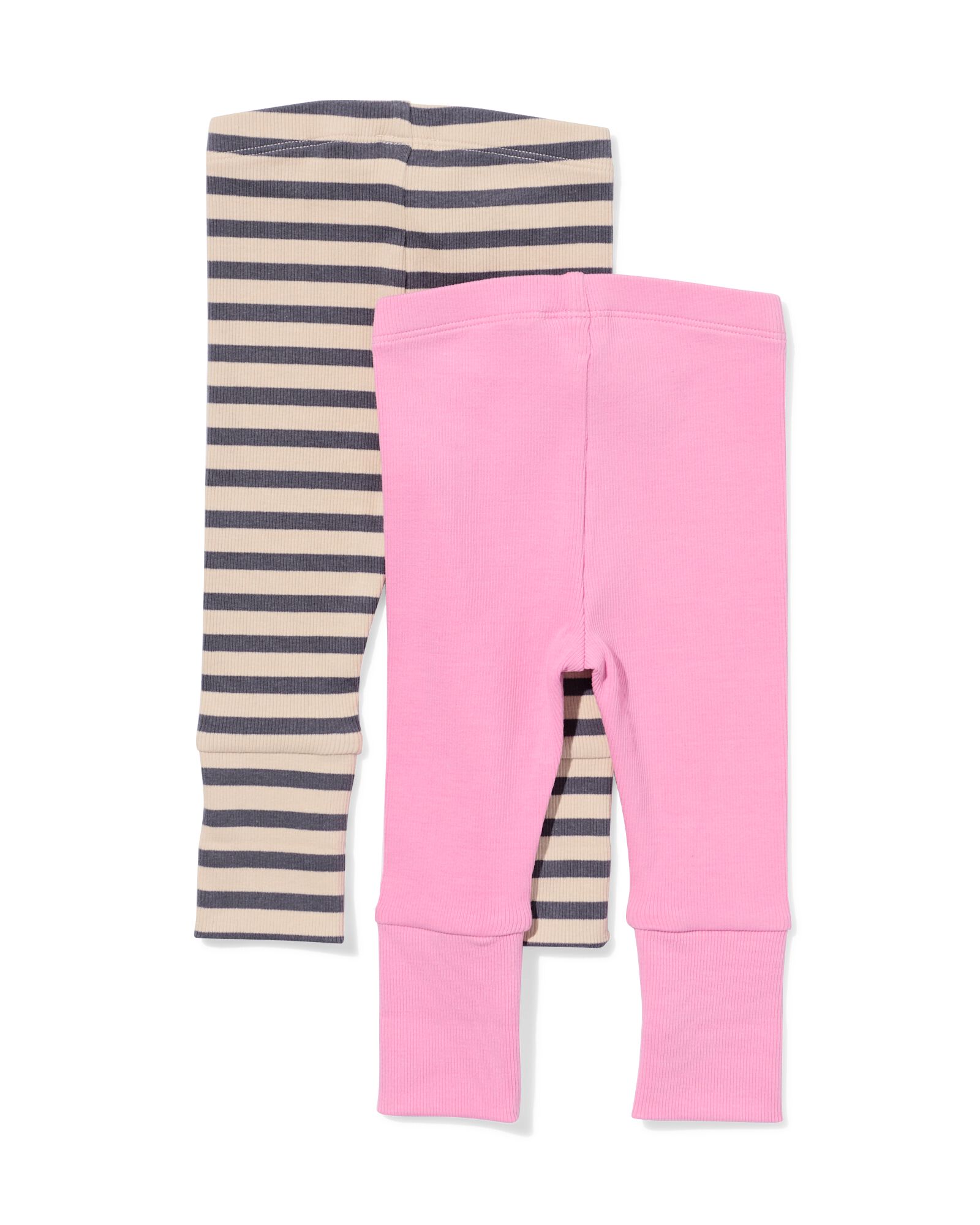 leggings &eacute;volutifs c&ocirc;tel&eacute;s b&eacute;b&eacute; c&oelig;urs rose - 33041670PINK - HEMA