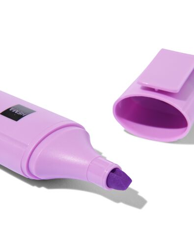 4&nbsp;surligneurs couleurs pastel - 14400400 - HEMA