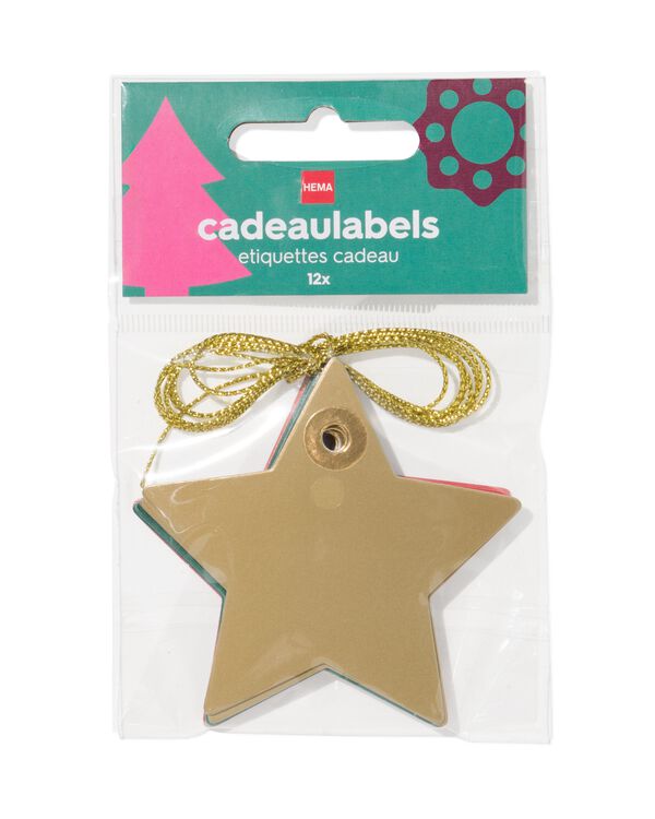 cadeaulabels ster - 25300030 - HEMA