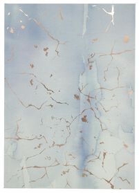 Heft, 25.5 x 18 cm, liniert, marmoriert - 14120062 - HEMA