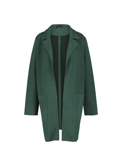 manteau femme vert armée - 1000015479 - HEMA
